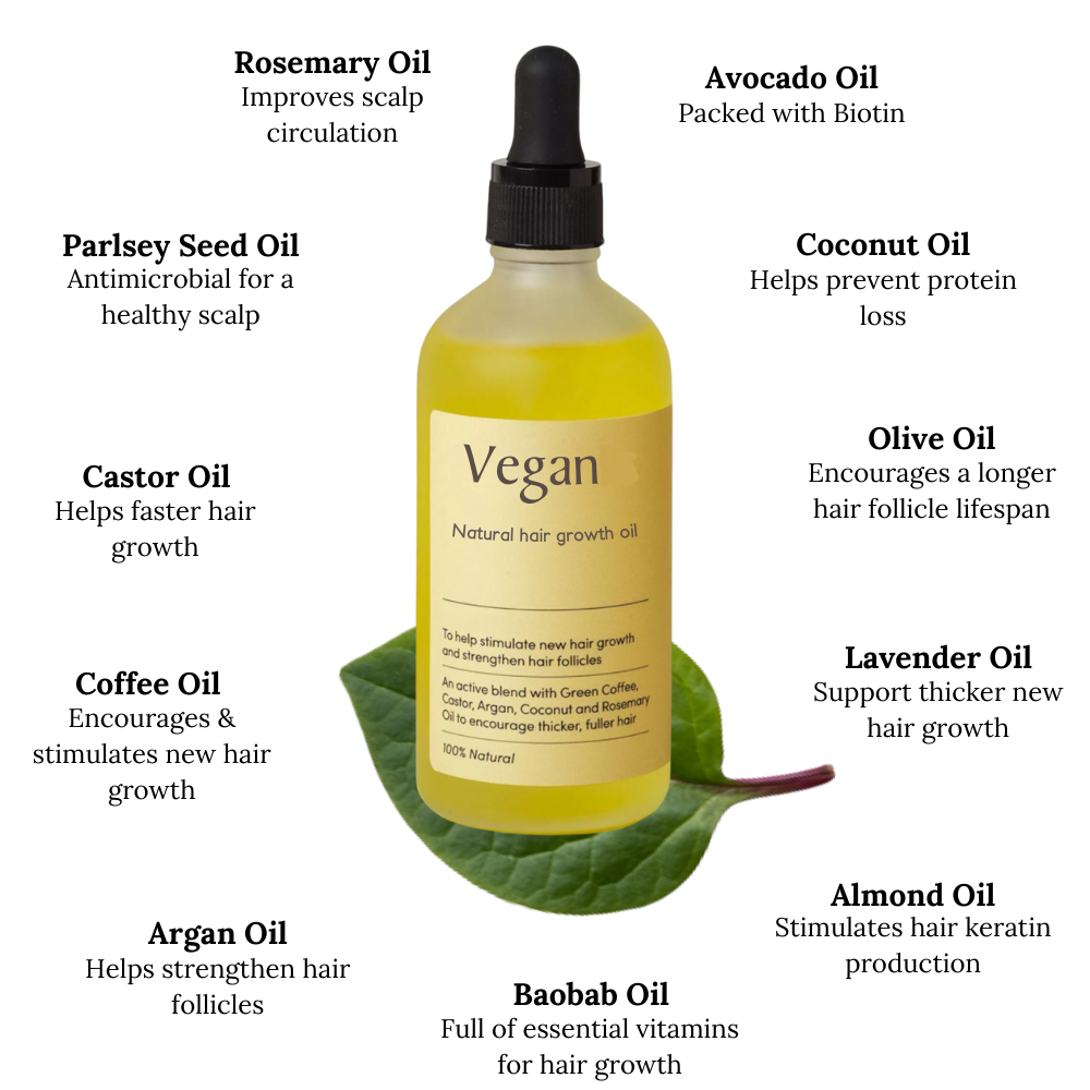 Natural Veganic Hair Growth Oil